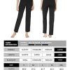 Bootleg Yoga Capris Pants with Pockets for Women