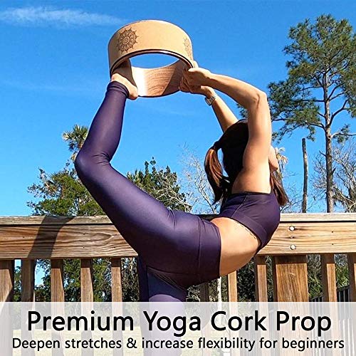 Yoga Wheel reducing back pain, stretching