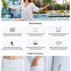 COOLOMG Women's Yoga Shorts 2 Pack