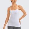 CRZ YOGA Women's Spaghetti Strap Workout Tank Tops