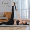 Pilates Ring with Dual Grip Handles for Toning Abs and Legs