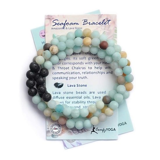 Comfy Yoga - Essential Oil Bracelets - Aromatherapy Bracelet