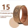 Experience the Perfect Stretch with the Cork Yoga Wheel