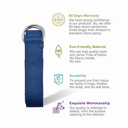 DINGDANG Yoga Strap, Yoga Strap for Stretching