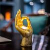 FLJAZCZM Buddha Yoga Candle Holder