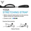Forbidden Road Stretch Strap (6ft, 8ft) Yoga Strap