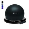 Yoga Balance Ball and Base Equipment