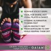 Gaiam Grippy Toeless Yoga Socks