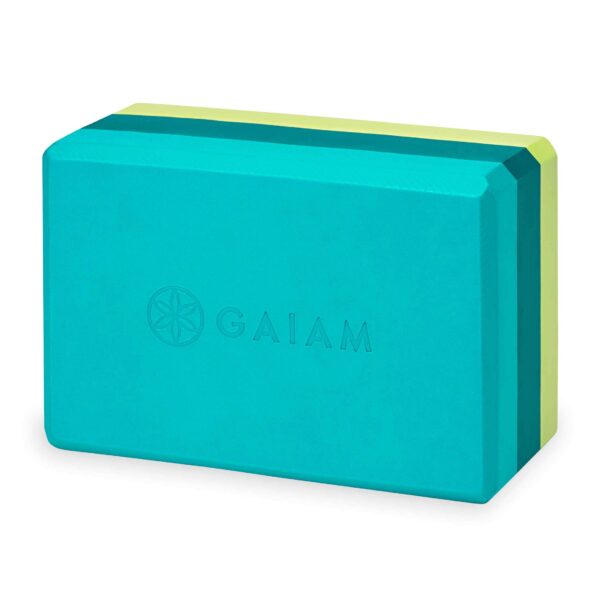 Gaiam Yoga Block - Supportive Latex-Free EVA Foam