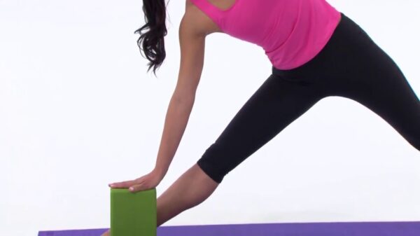 Gaiam Yoga Block - Supportive Latex-Free EVA Foam