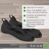 Gaiam Yoga Socks - Grippy Studio Wraps, Non Slip
