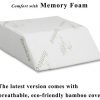 InteVision Ortho Bed Wedge Pillow with a Removable Cover