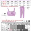 Jetjoy Exercise Outfits for Women 2 Pieces