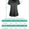 Kimmery Fitness Yoga Shirts Tops for Women Juniors