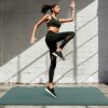 LERYG Yoga Mat Large Fitness Exercise Mat Durable