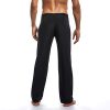 LOSIBUDSA Men's Yoga Long Casual Lightweight Elastic Waist