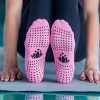 LUCKAYA 3 Pairs Anti-Slip Socks for Yoga Pilates Barre