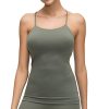 Lemedy Workout Tank Top Built in Bra