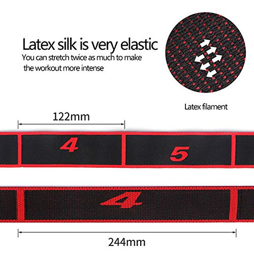 Long Resistance Bands Legs and Butt, Yoga Pull Strap Belt