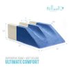 Double Leg Elevator Wedge Pillow Foam Bed Wedge Support