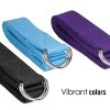 MoKo Yoga Strap Belt , Stretching Exercise Fitness Bands 6ft