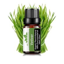 Mumianhua Vetiver Essential Oil Organic for Diffuser for Home