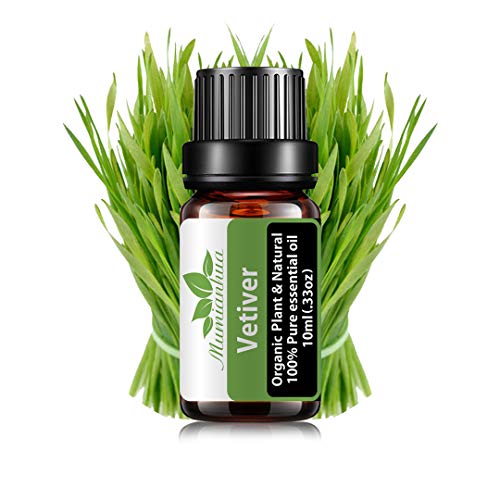 Mumianhua Vetiver Essential Oil Organic for Diffuser for Home