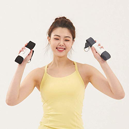 NOW YOGING Premium Yoga Strap Thick & 8 ft Length for Stretch Bands with Adjustable D-Ring Buckle - Best for Daily Stretching, Yoga, Pilates, Physical Therapy, Fitness, Any Types Exercise NOW YOGING Premium Yoga Strap Thick, 8 ft Length