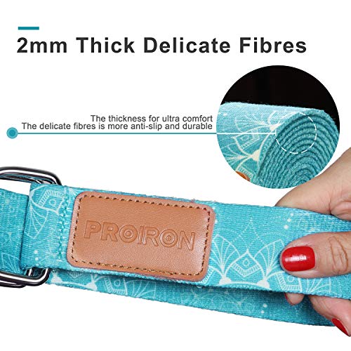PROIRON Yoga Strap Adjustable D-Ring Buckle Yoga Belt