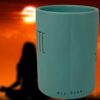 RAE Dunn "Namaste" Yoga Candle, Cooling Eucalyptus Scented