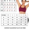 RUNNING GIRL Strappy Sports Bra for Women