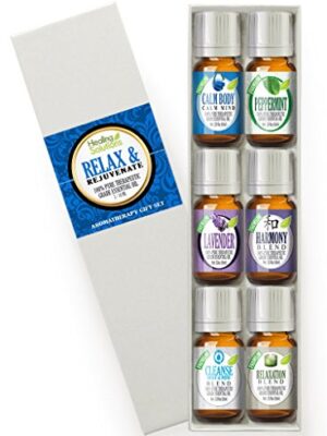 Rejuvenate Set 100% Pure, Best Therapeutic Grade Essential Oil Kit