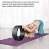 STRPRETTY BASIC Yoga Wheel Roller for Back Pain