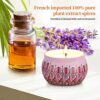 Scented Candles Gift Set, 100% Natural Soy Wax