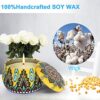 Scented Candles Gift Set, Pure Natural Soy Wax