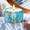 Scented Jar Candles Gift Set for Woman. Aromatherapy Candle