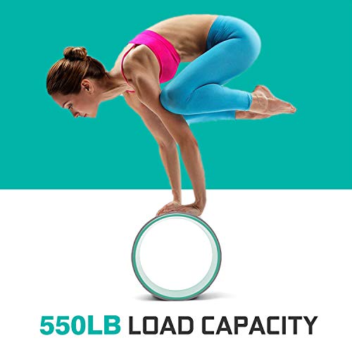 Yoga Wheel Back Roller for Back Pain, Stretching 🧘