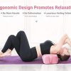 Yoga Bolster Pillow and 8 Feet Yoga Strap