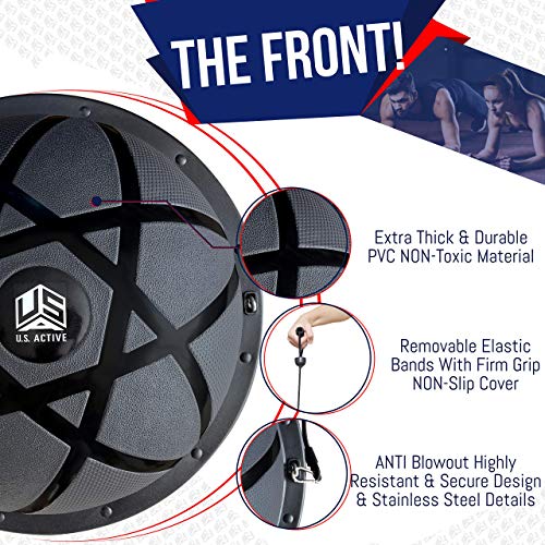 51DGizukqXL.SL1500 Half Ball Balance Trainer with Yoga Ball
