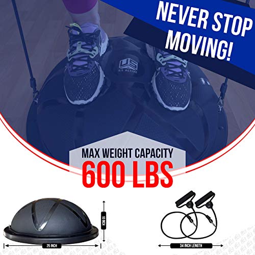 51JbvnB9iaL.SL1500 Half Ball Balance Trainer with Yoga Ball