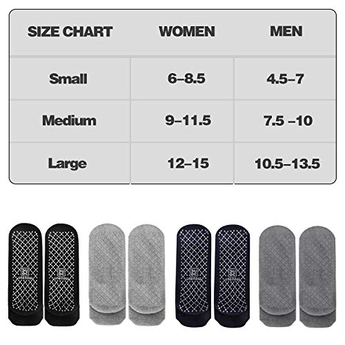Unisex Non Slip Grip Socks with Cushion for Yoga, Pilates, Barre, Home & Hospital Stay Grounded in Style: Unisex Non-Slip Grip Socks for Yoga and More