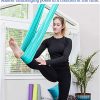 Cyan Yoga Wheel and Turquoise Aerial Hammock Bundle - Unmatched Strength and Comfort