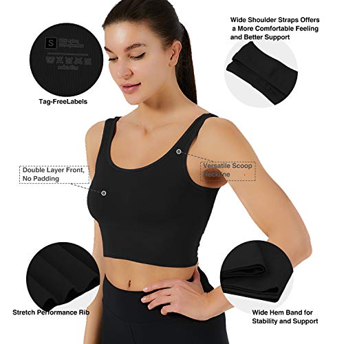 VALANDY Women's Longline Sports Bra