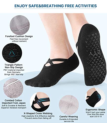 Women Yoga Socks with Grips Non Slip Women Yoga Socks with Grips Non Slip