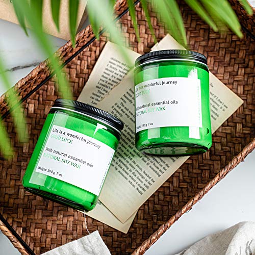 XTIMES Candle Gift for Women, 7 oz Natural Soy Scented Candles
