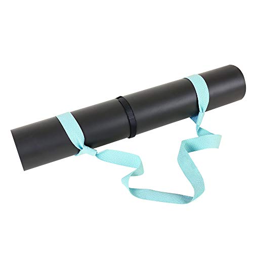 Yoga Mat Carrier Strap and Stretching Band Set - Carry Your Mat with Ease and Enhance Flexibility