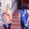 Yeefant Pull Up Assistance Bands, Microfiber Yoga Mat Straps
