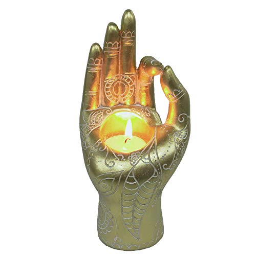 Yoga Candle Holder Buddha Tabletop Yoga Candle Holder Buddha Tabletop