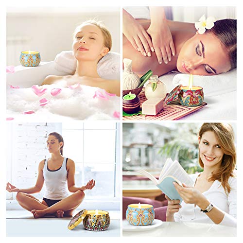 Yoga Scented Candles Natural Soy Wax with Natural Essential Oil Yoga Scented Candles Natural Soy Wax with Natural Essential Oil