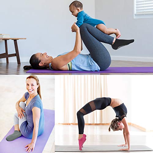Yoga Sock Non Skid Slip Sticky Grippers Yoga Sock Non Skid Slip Sticky Grippers